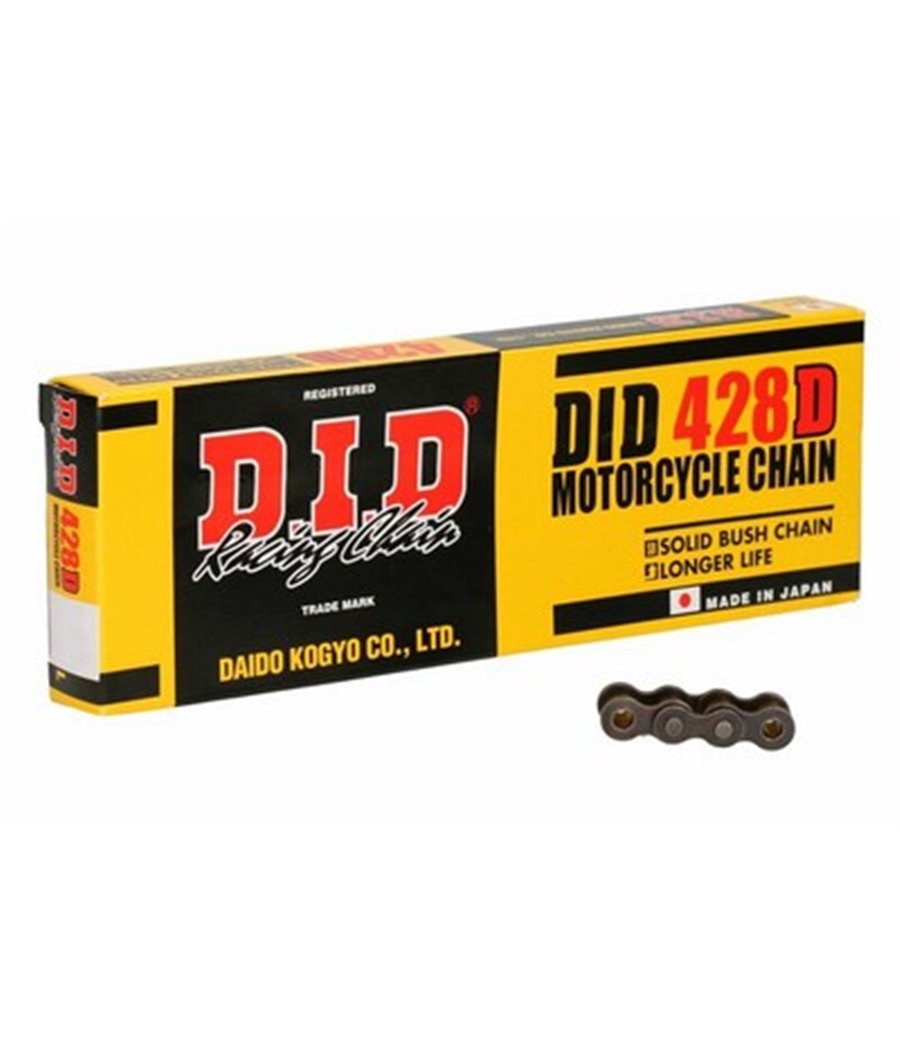 Moto chain DID D Yamaha DT 175 MX 1978 - 1981 black