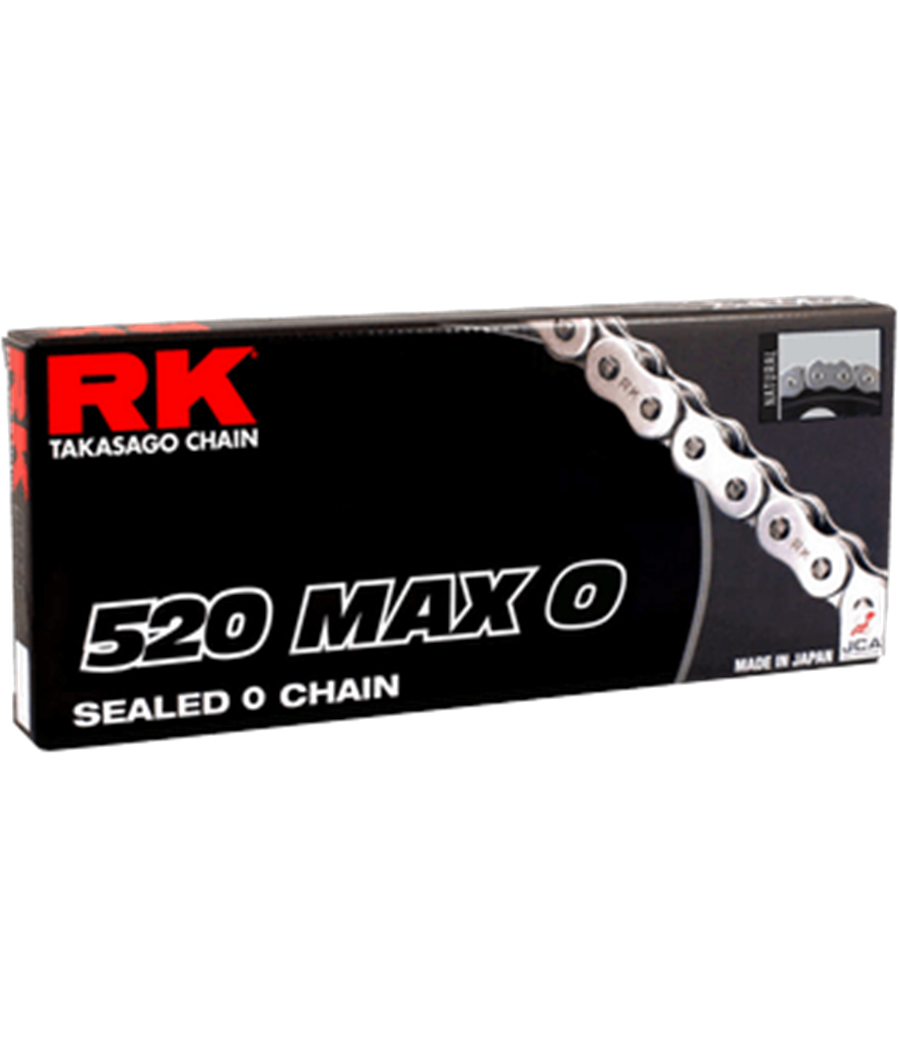 Moto řetěz RK 520 MAX-O 120 článků černý