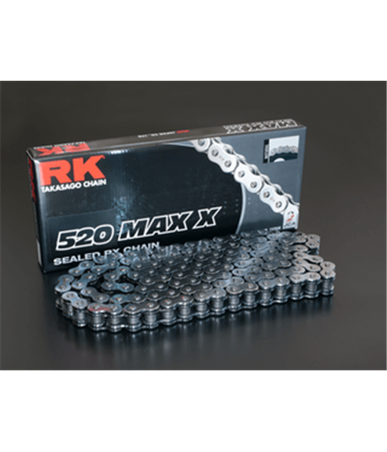 Moto řetěz RK 520 MAX-X 106 článků černý