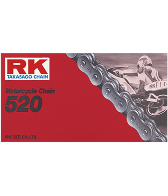 Motorradkette RK 520 M 106 glieder schwarz