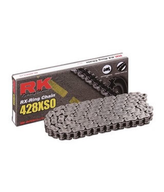 Moto chain RK XSO Kawasaki KLT 110 1984 - 1986 X-Ring black