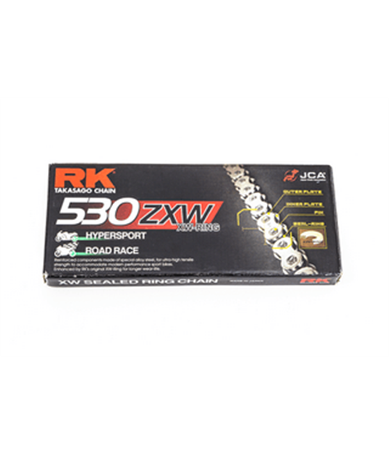 Moto řetěz RK ZXW KTM 450 EXC Six Days 2014 - 2016 XW-Kroužek černý