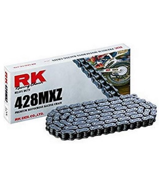Moto řetěz RK MXZ1 Daelim VJ 125 Roadwin 2004 - 2007 Netěsněný černý