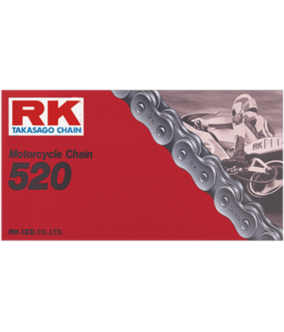 Moto řetěz RK M Beta 200 RR Enduro 2019 - 2020 Netěsněný černý