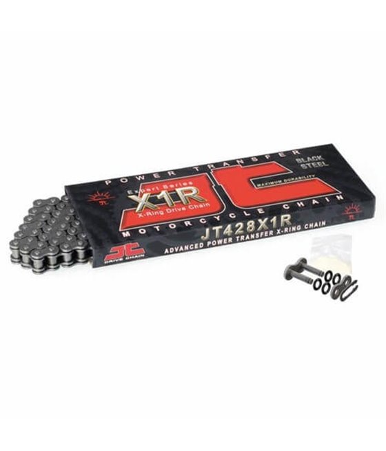 Moto řetěz JT Chain X1R Yamaha RT 180 1990 - 1998 X-Kroužek černý