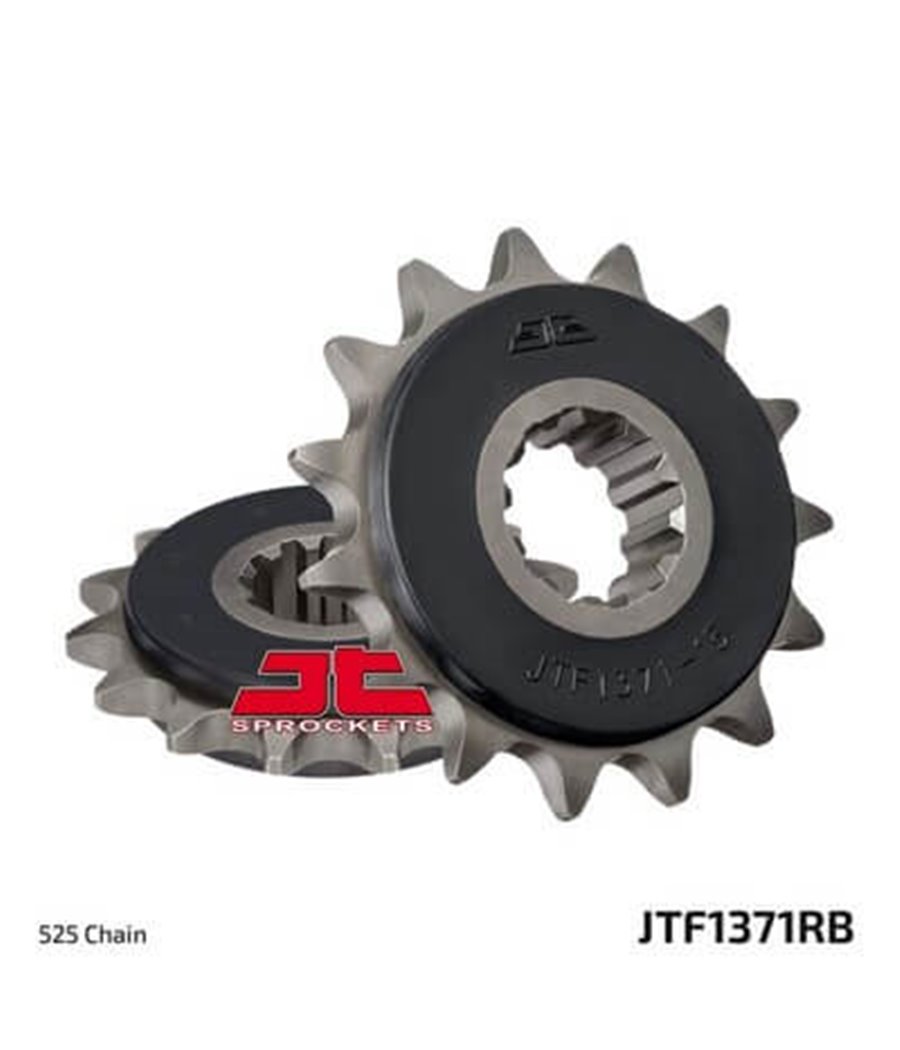 Front sprocket JTF1371RB 15 teeth With rubber