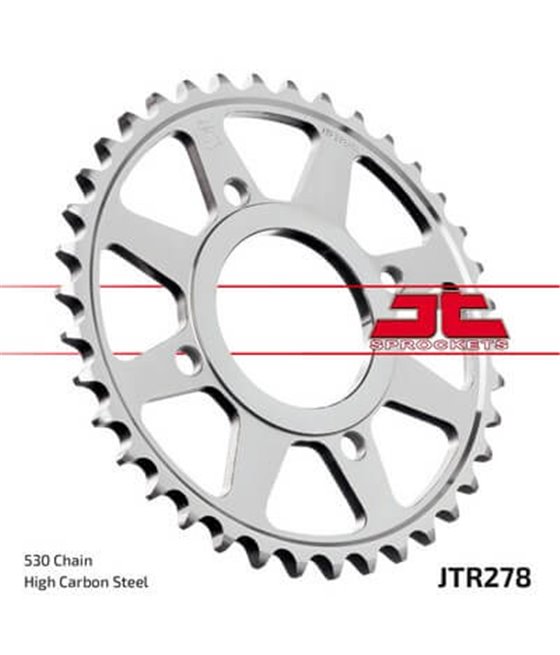 Rückseite Kettenrad Stahl JTR278 36 Zähne 