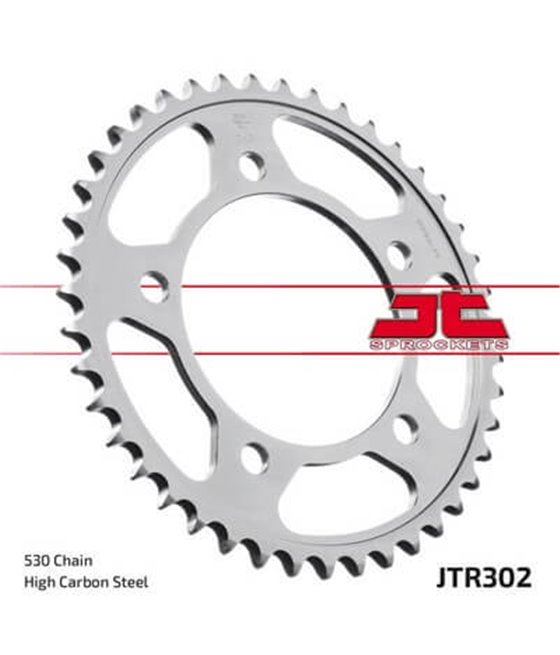 Rear sprockets Steel JTR302 41 tooth 